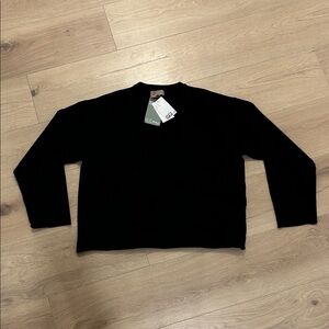NWT H&M boxy women’s crewneck classic sweater - S
